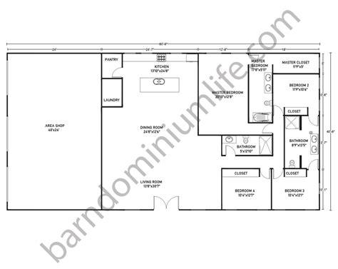 40x80 metal house plans|40x50 floor plans with garage.